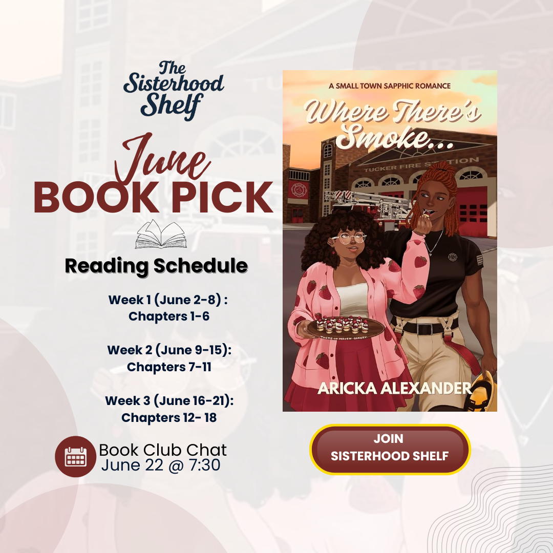 🌈 Celebrating Pride Month with Black Authors: June Reads with The Sisterhood Shelf 📚✨