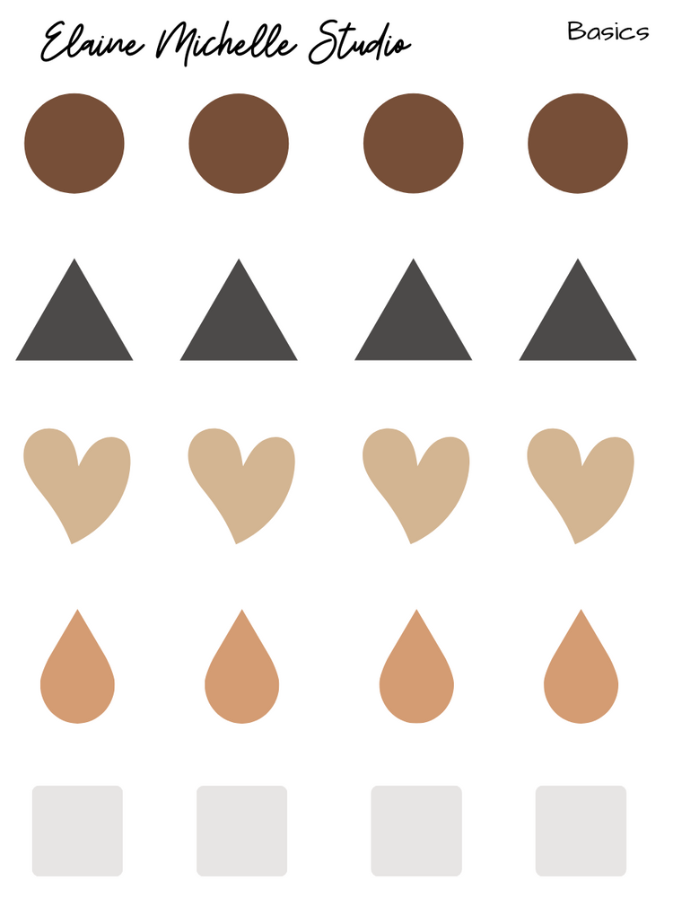 Legend Icons Neutral - Basics