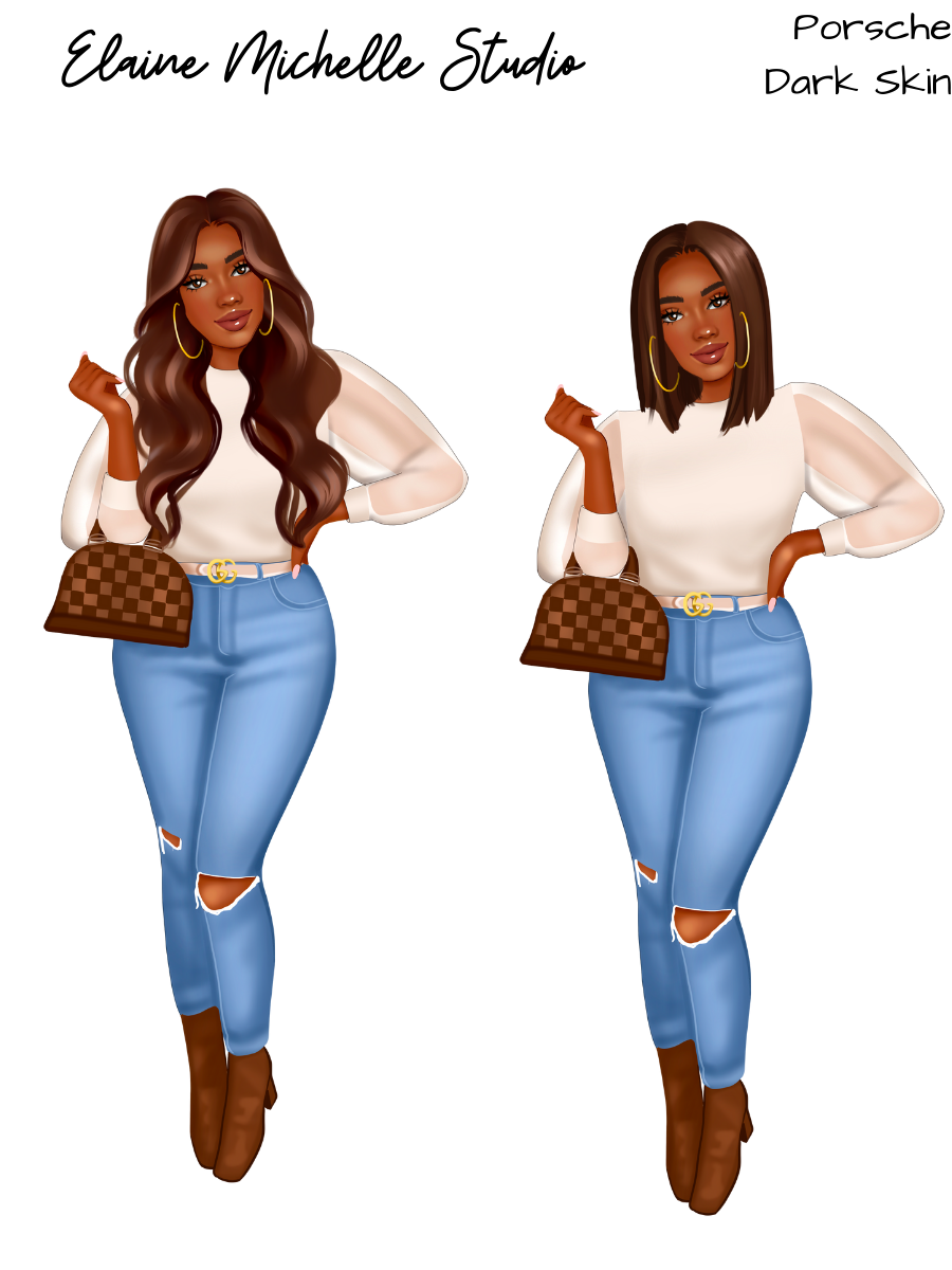 Porsche' - Doll – Elaine Michelle Studio