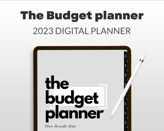 Budget Planner Dated 2023- Digital Format