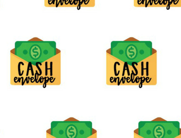 Cash Envelope- Planner Stickers