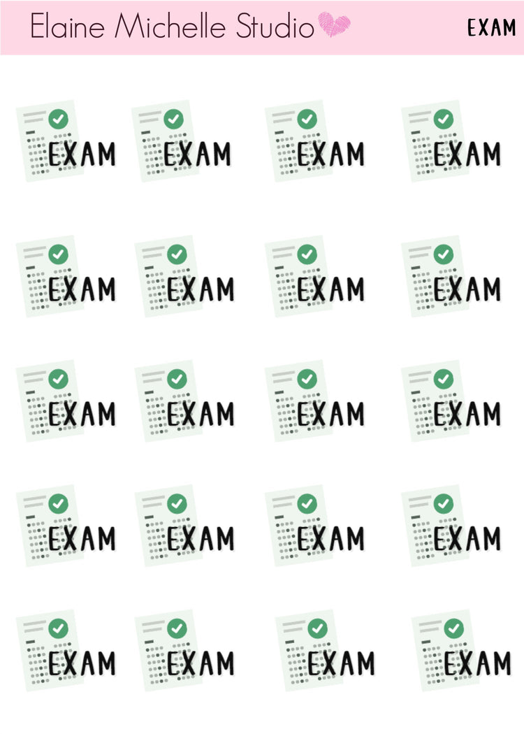 Student Planner Stickers Bundle Pack