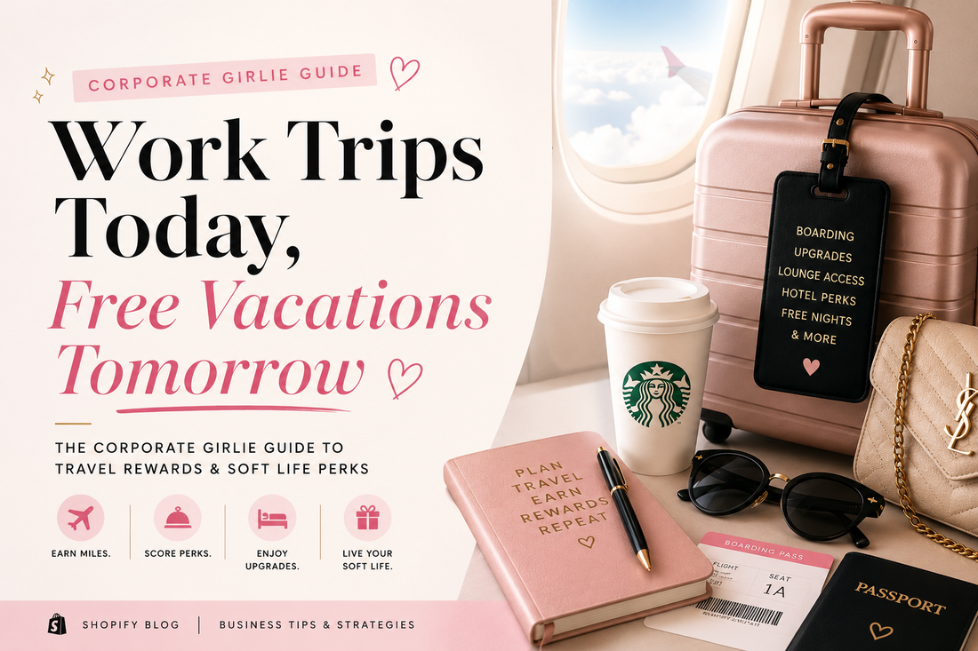 The Corporate Girlie Guide to Travel Rewards & Soft Life Perks