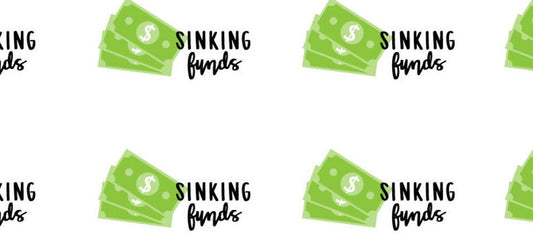 Sinking Funds-Planner stickers