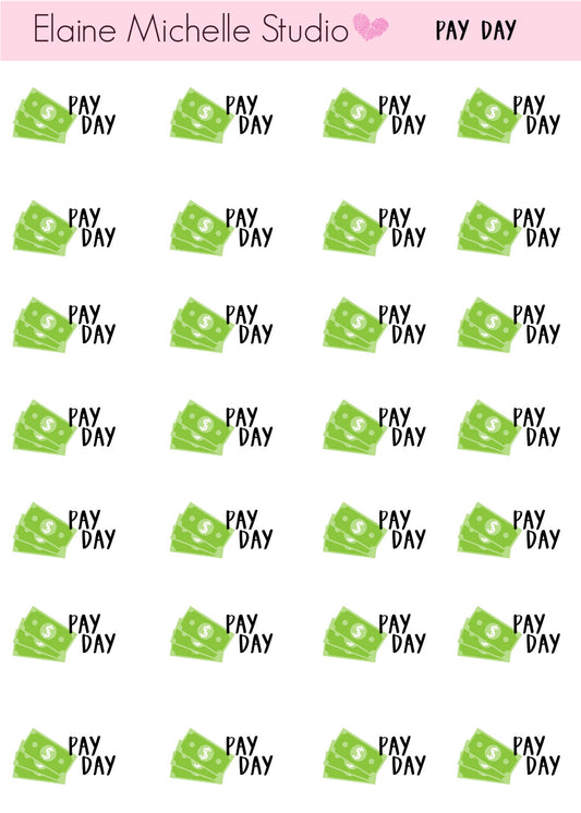 Pay Day Stickers