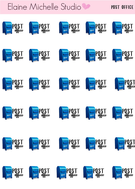 Post Office- Planner Stickers